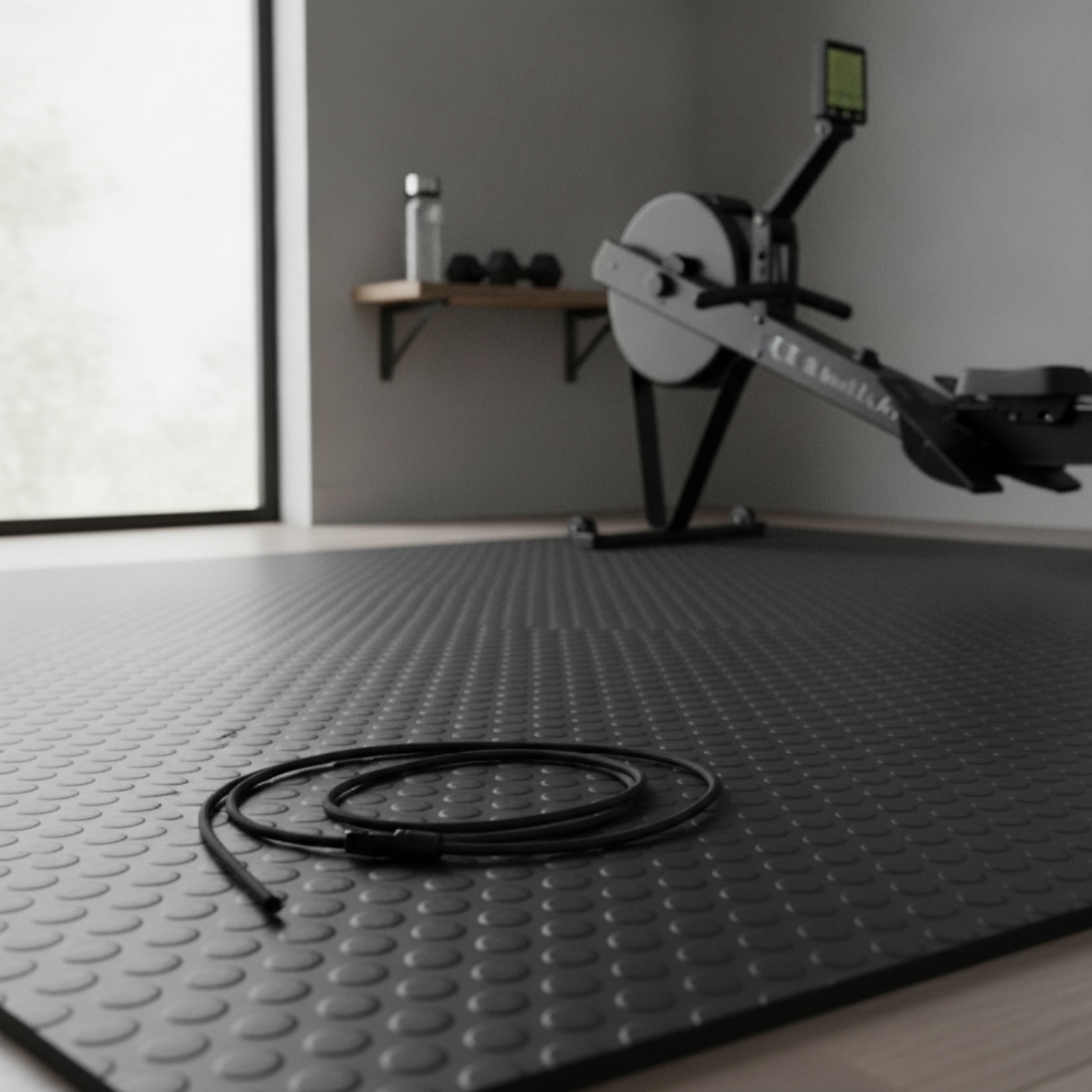 Home Gym Gym Equipment - Rowing Machine Rope Braided Rowing Rope