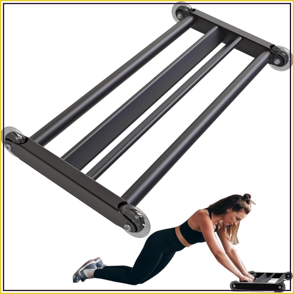 Home Gym Hamstring Exercises - Glute Ham Glider Heavy Duty, Exercise