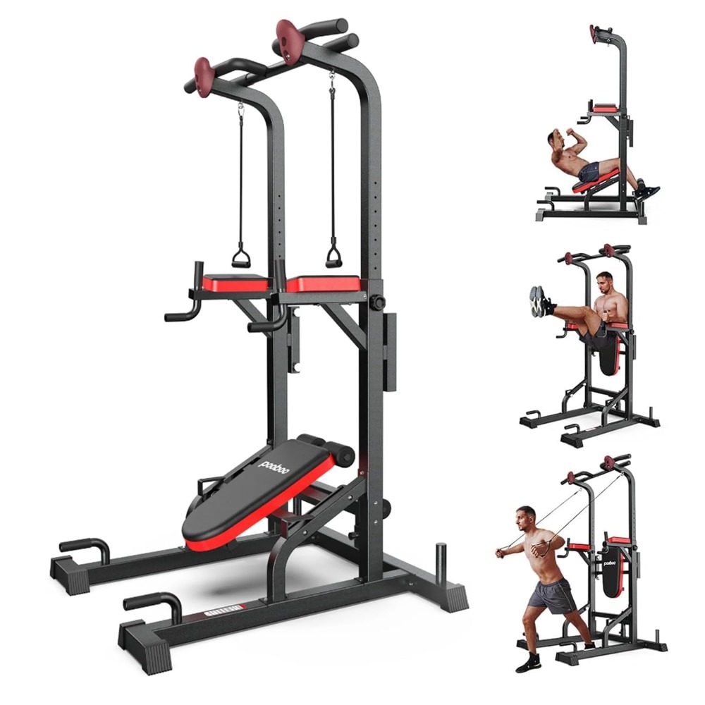 Home Gym Multi Station - Power Tower Dip Station Pull Up
