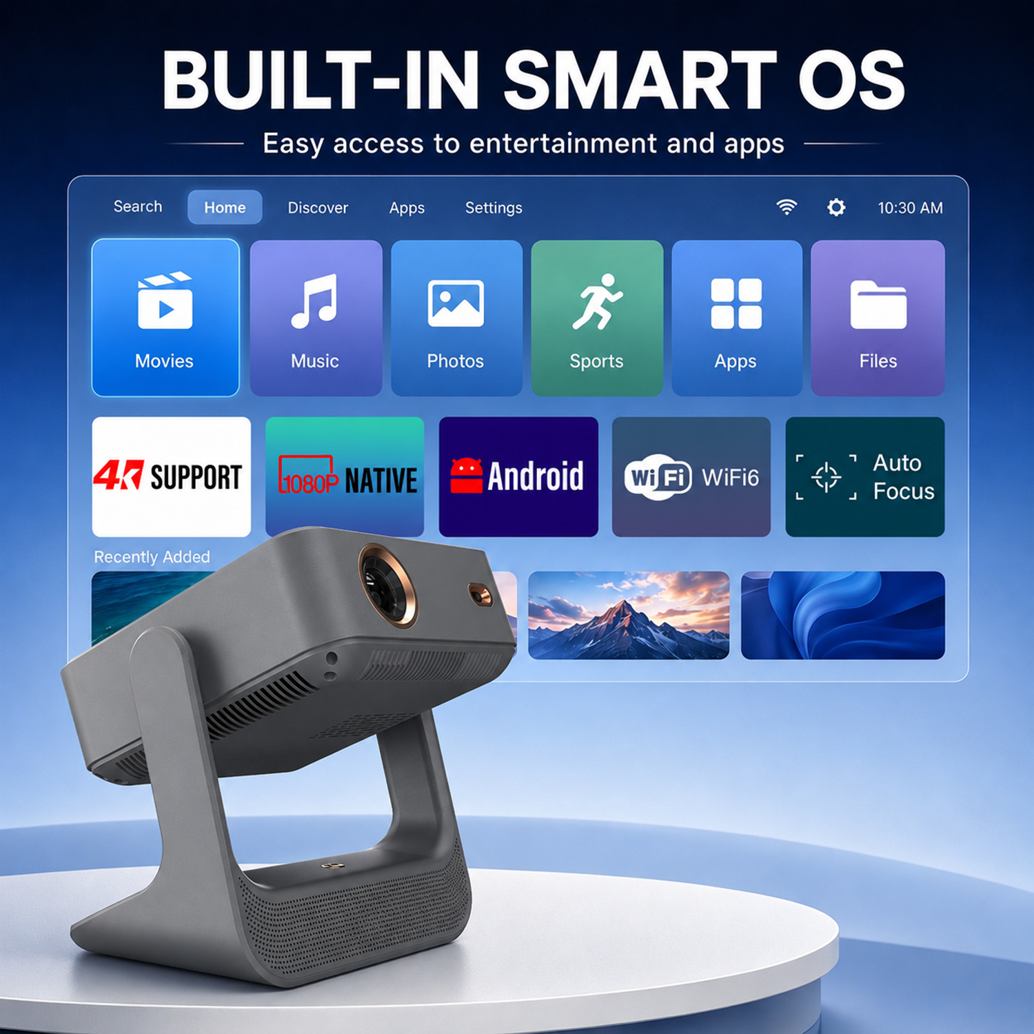 Home Gym Video - Home Gym Sports Projector Auto Screen