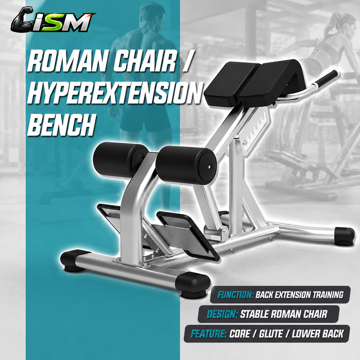 Hyperextension Bench Adjustabl - Home Gym Hamstring Exercises recensie en prijs