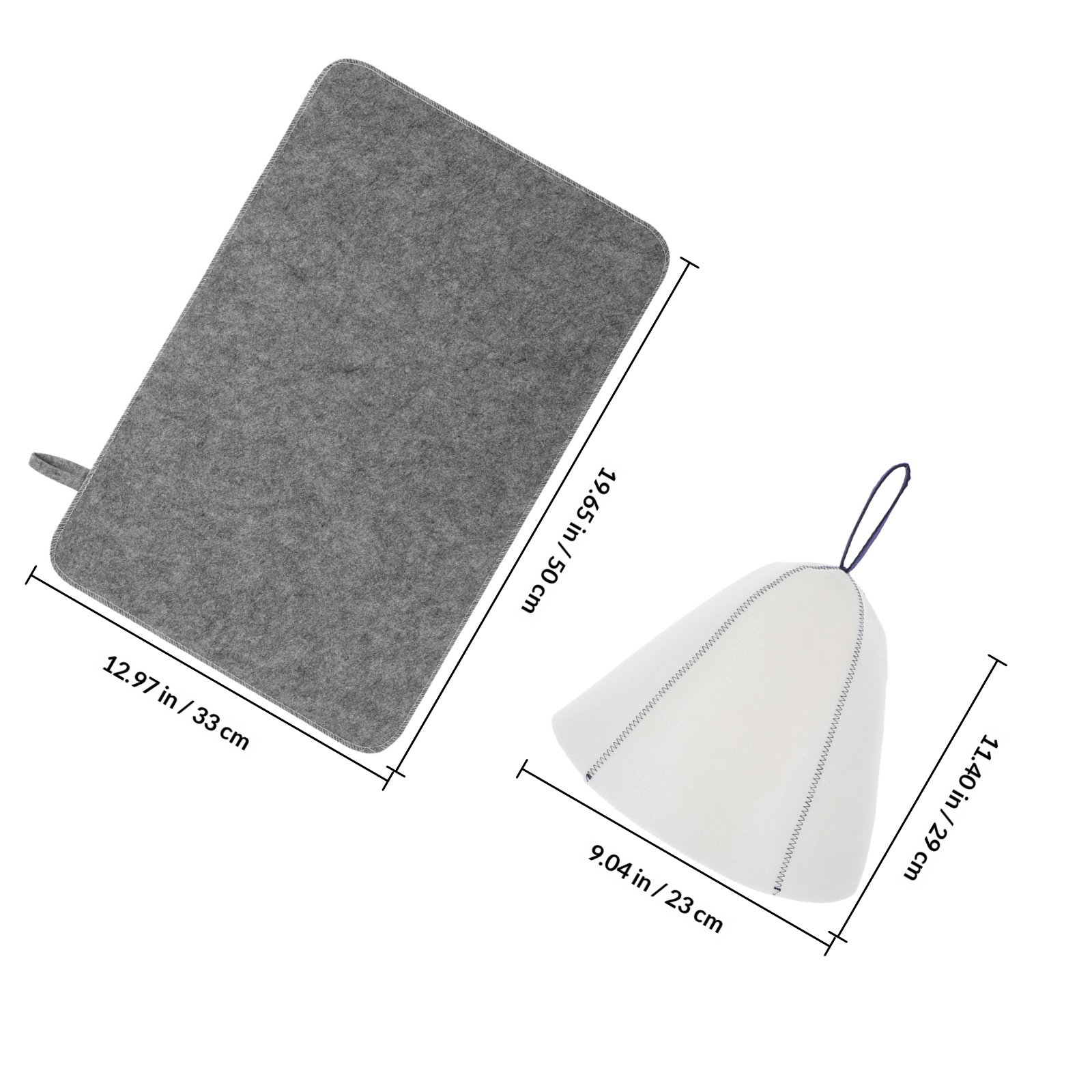 Sauna Hat with Seat Cushion Se - Home Gym Set recensie en prijs