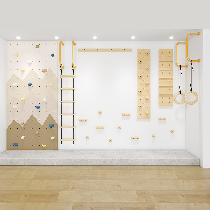 Kids Indoor Wooden Climbing Wa - Gymnastic Rings Wooden recensie en prijs
