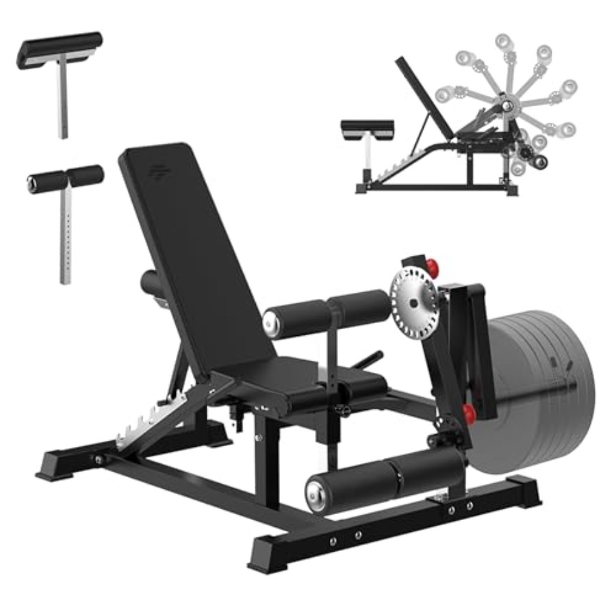 Adjustable Weight Bench with L - Home Gym Hip Thrust Machine recensie en prijs
