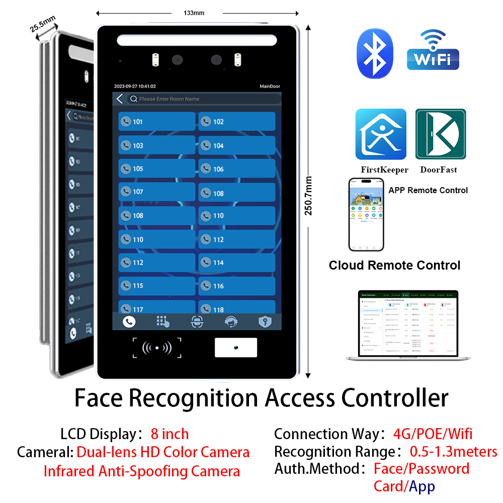 Door Access Control System Vid - Home Gym Video recensie en prijs