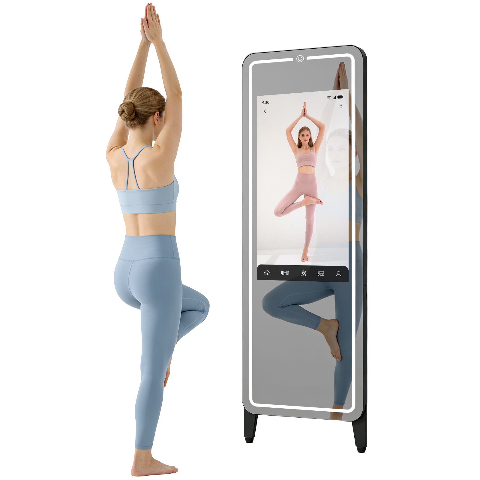 Smart Gym Mirror for Home Work - Home Gym Video recensie en prijs
