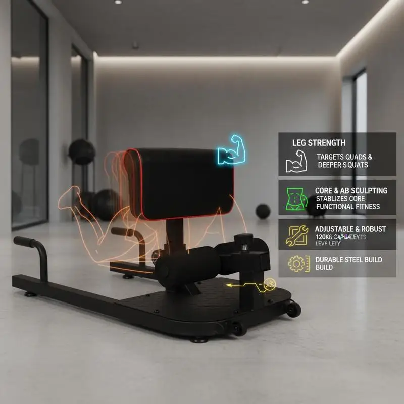 Squat Machine with Push Up Sta - Home Gym Hip Thrust Machine recensie en prijs