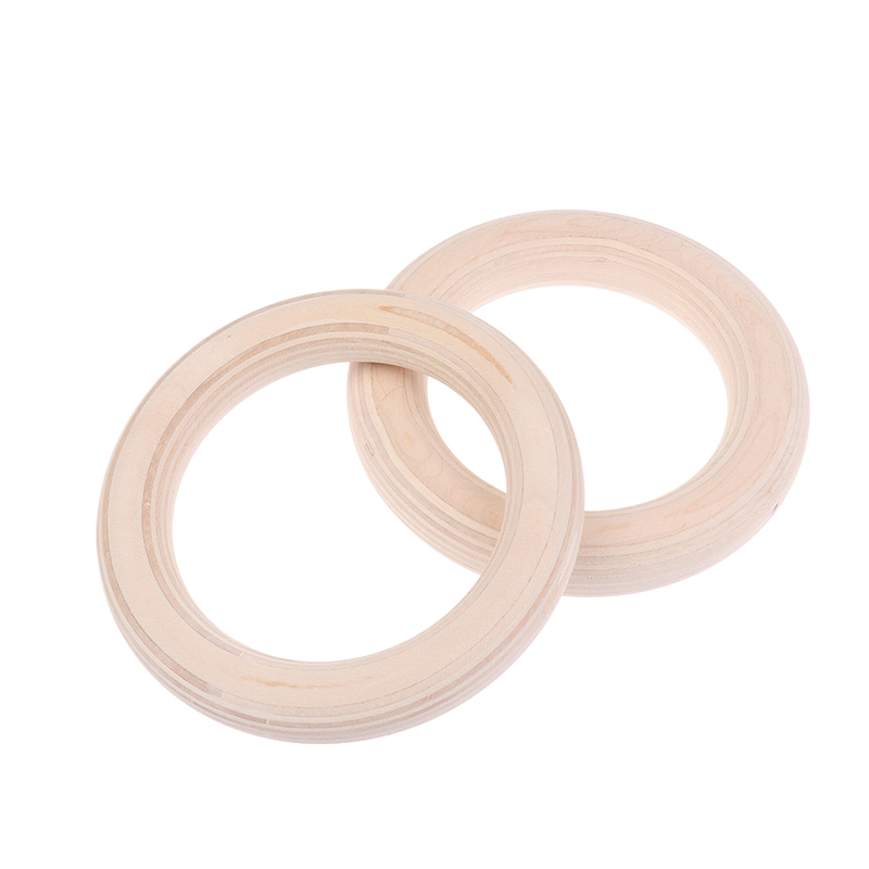 New-2Pcs/Pairs Wooden Ring Por - Gymnastic Rings Wooden recensie en prijs