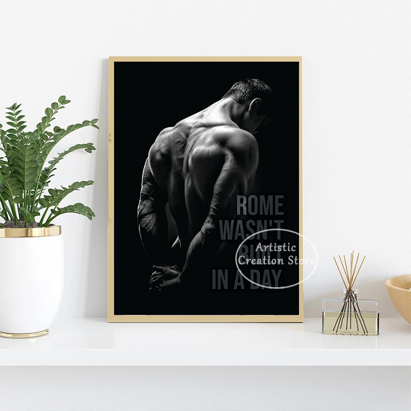 Iconic Gym Inspirational Quote - Home Gym Icon recensie en prijs