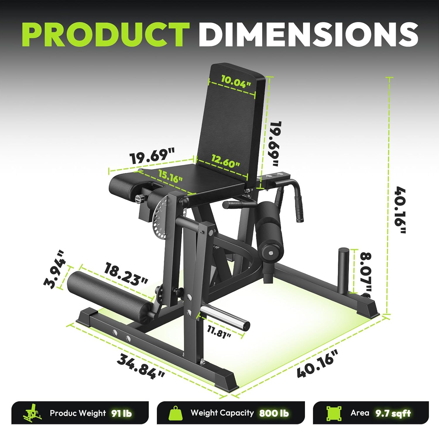 Adjustable 8-in-1 Plate-Loaded - Home Gym Hamstring Exercises recensie en prijs