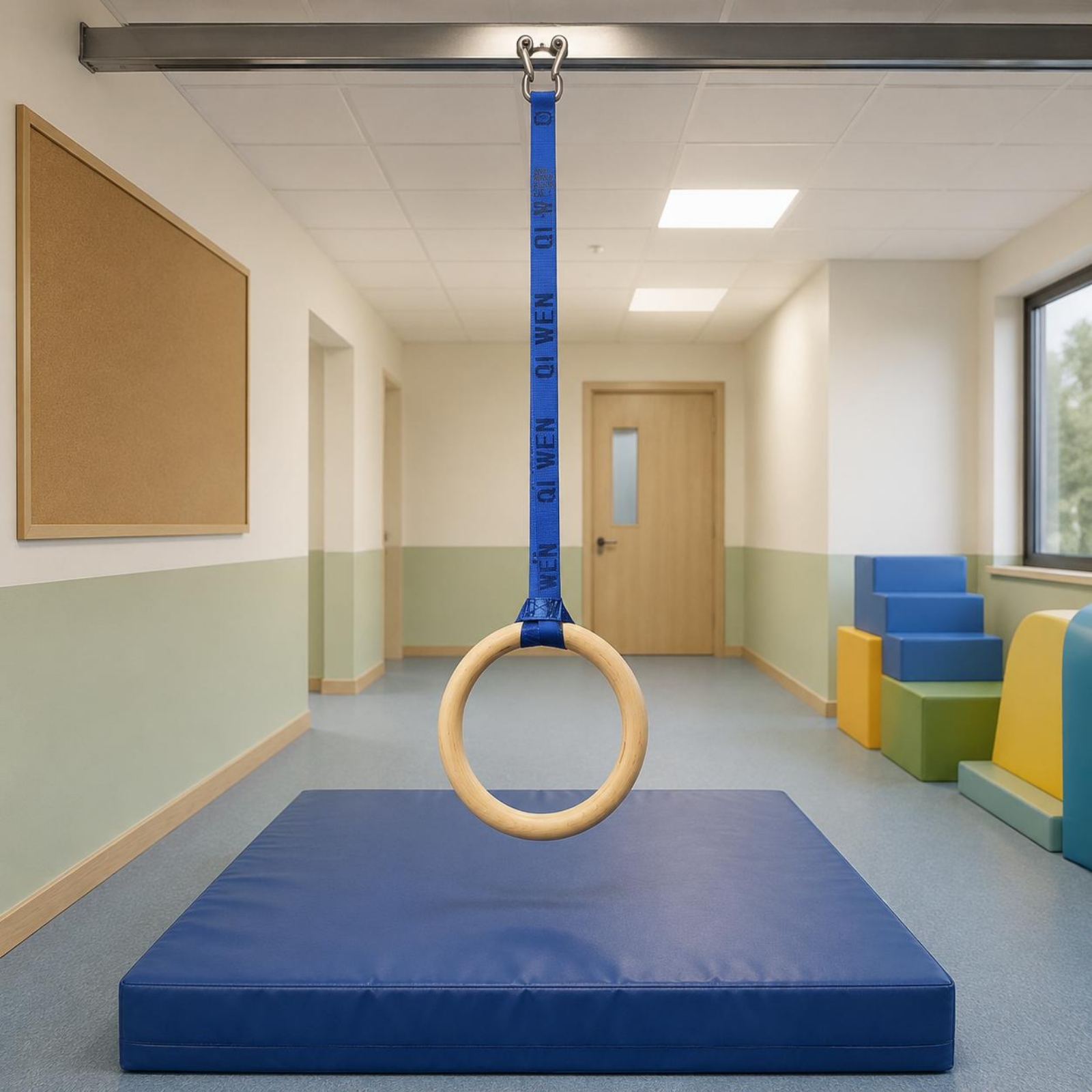 Wooden Gym Rings Woven Strappi - Gymnastic Rings Wooden recensie en prijs