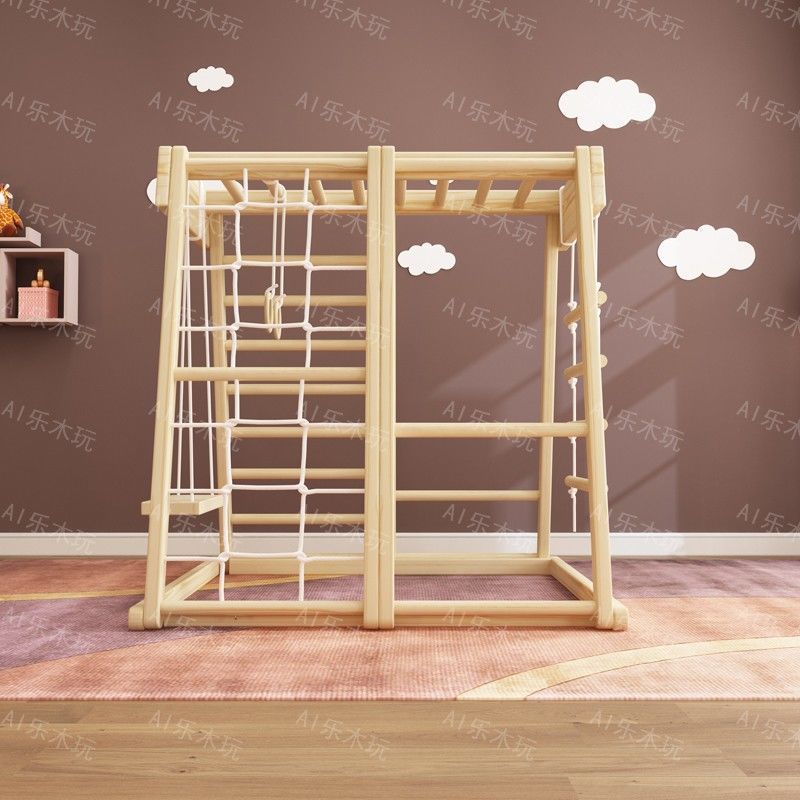 Indoor Playground Montessori B - Gymnastic Rings Wooden recensie en prijs