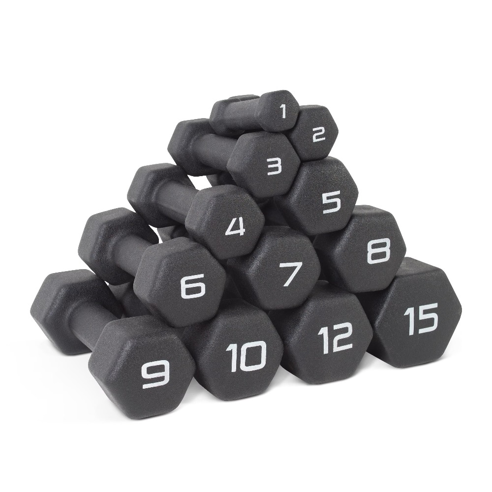 1lb Black Neoprene Dumbbell Pa - Home Gym Gym Equipment recensie en prijs