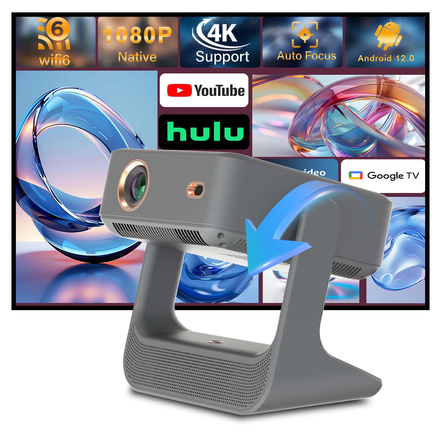 Portable Sports Projector Auto - Home Gym Video recensie en prijs