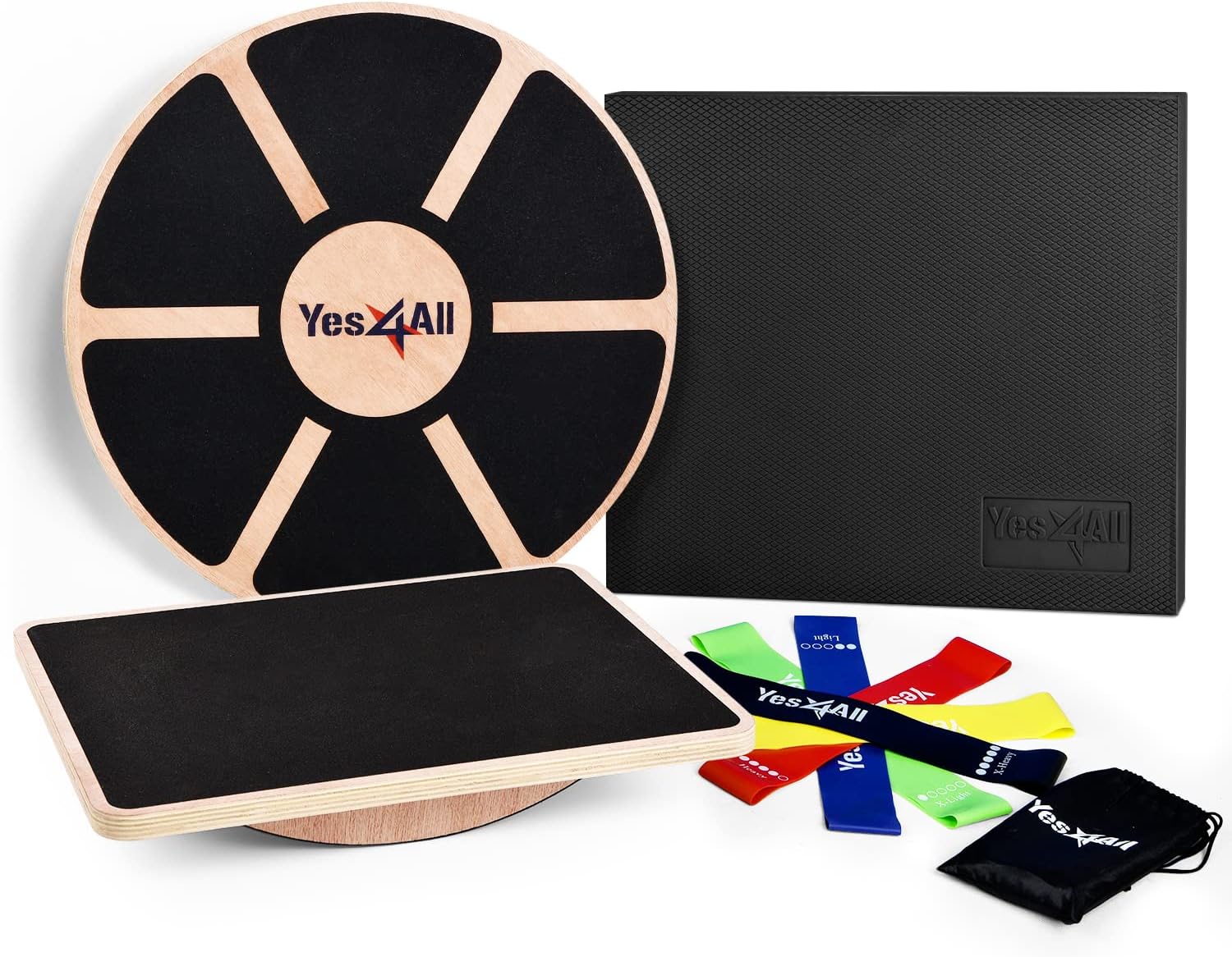 Versatile Wooden Wobble Balanc - Wobble Board Balance recensie en prijs