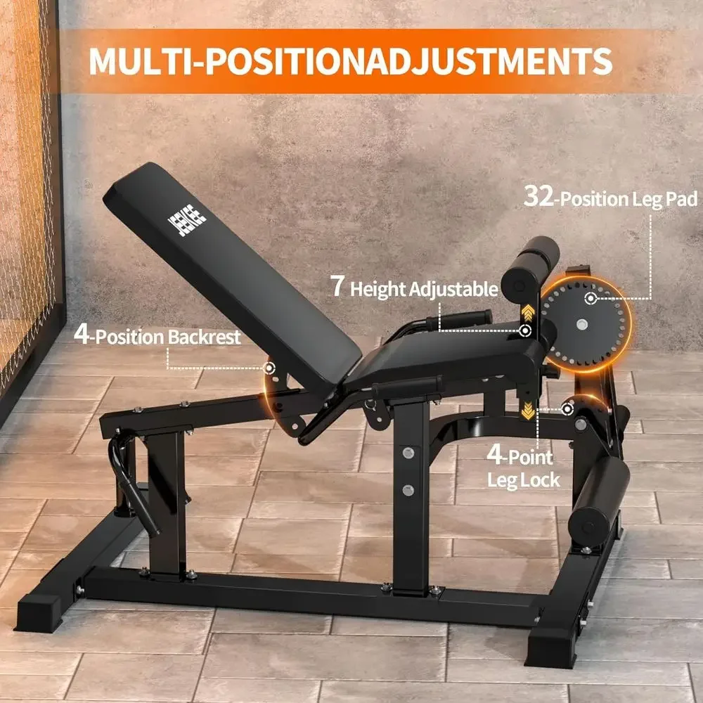 700LB Capacity Plate Loaded Le - Home Gym Hamstring Exercises recensie en prijs