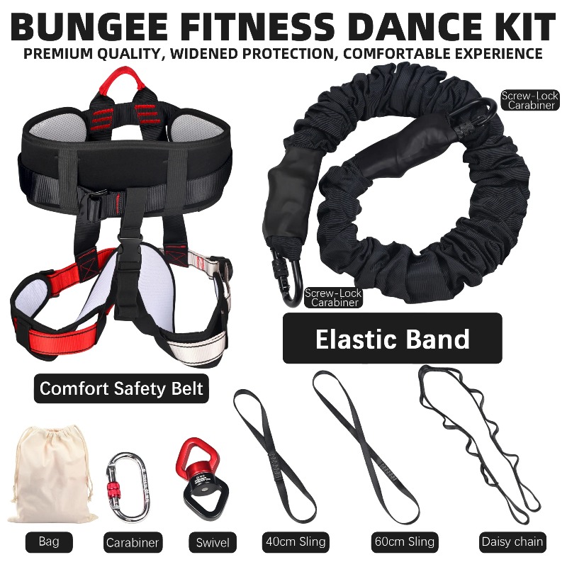 Heavy Bungee Fitness Kit Resis - Home Gym Yoga Studio recensie en prijs