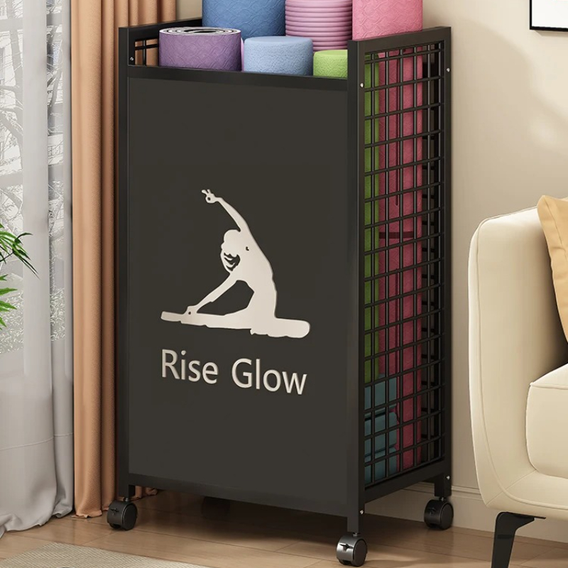 Mobile Fitness Cart with Wheel - Home Gym Yoga Studio recensie en prijs