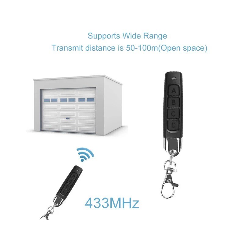 433MHZ 433.92mhz Remote Contro - Home Gym Garage recensie en prijs