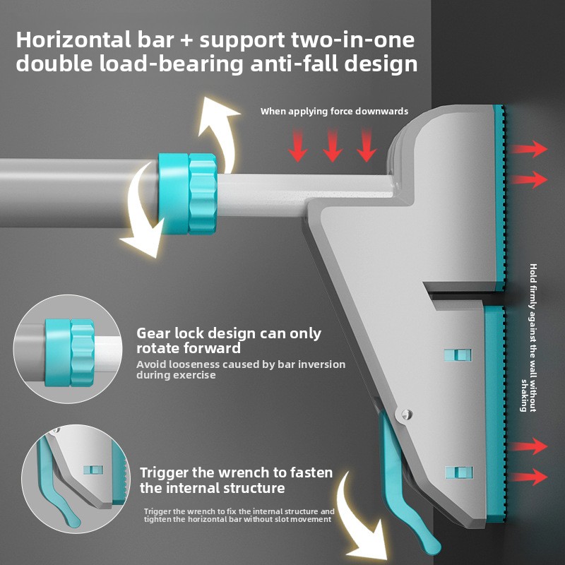 No-Drill Door Frame Pull up Ba - Home Gym Wall recensie en prijs