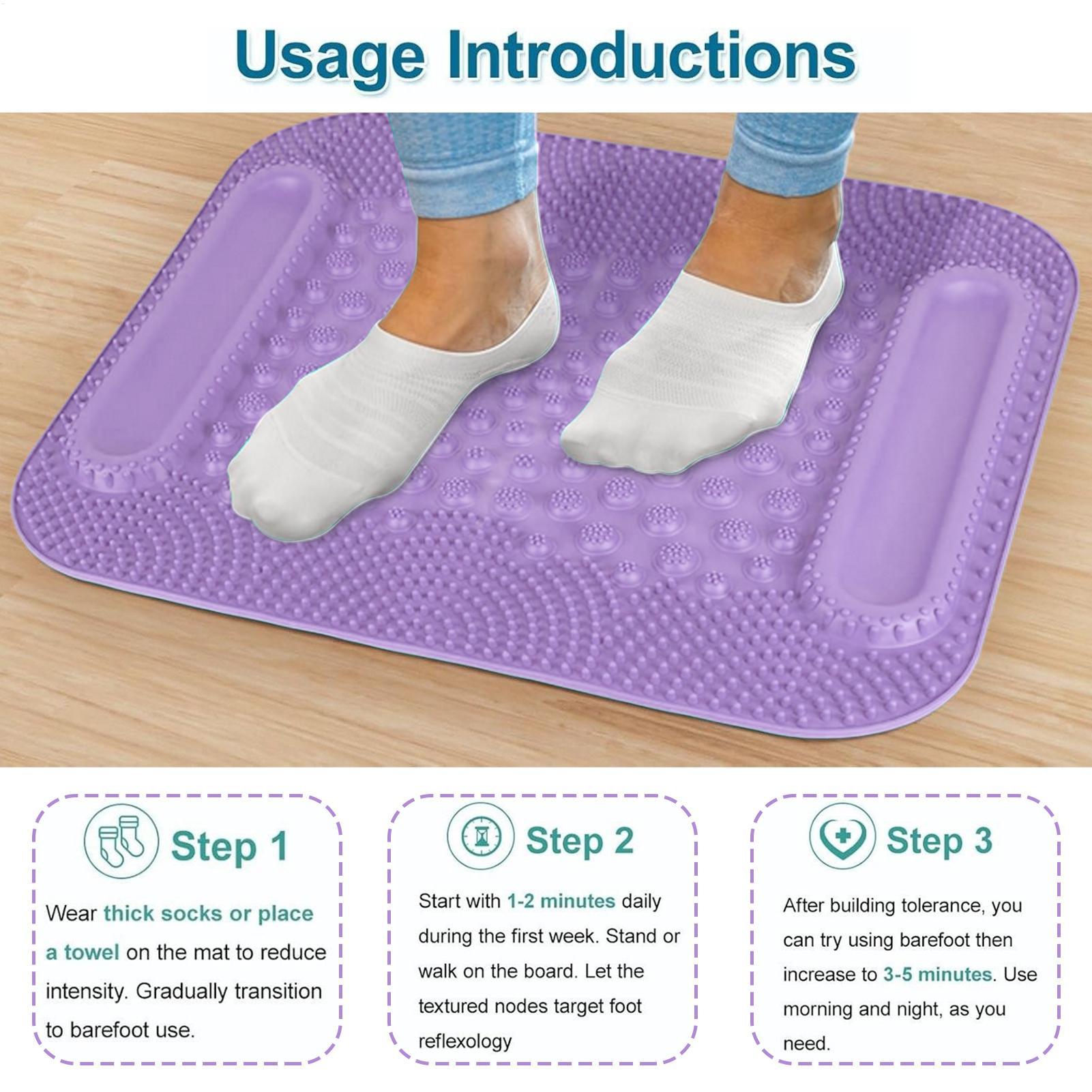 Foot Massage Mat Foot Reflexol - Home Zone Gym recensie en prijs