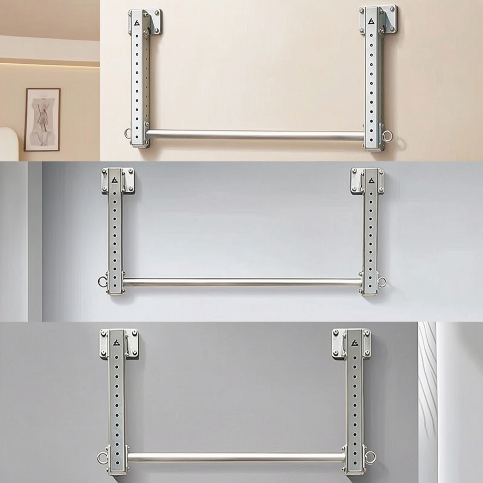 Pull-up Bar with Hanging Rings - Home Gym Wall recensie en prijs