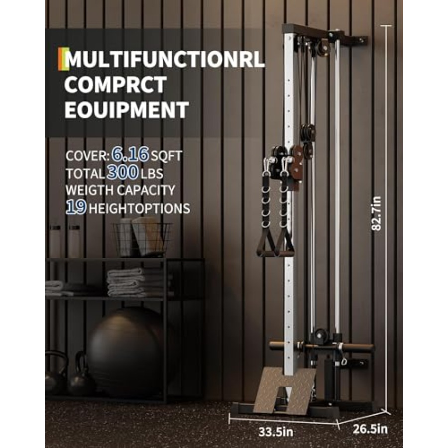 Wall Mount Cable Station for h - Home Gym Wall recensie en prijs