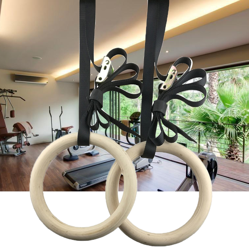 Fitness Gymnastic Rings with A - Gymnastic Rings Wooden recensie en prijs