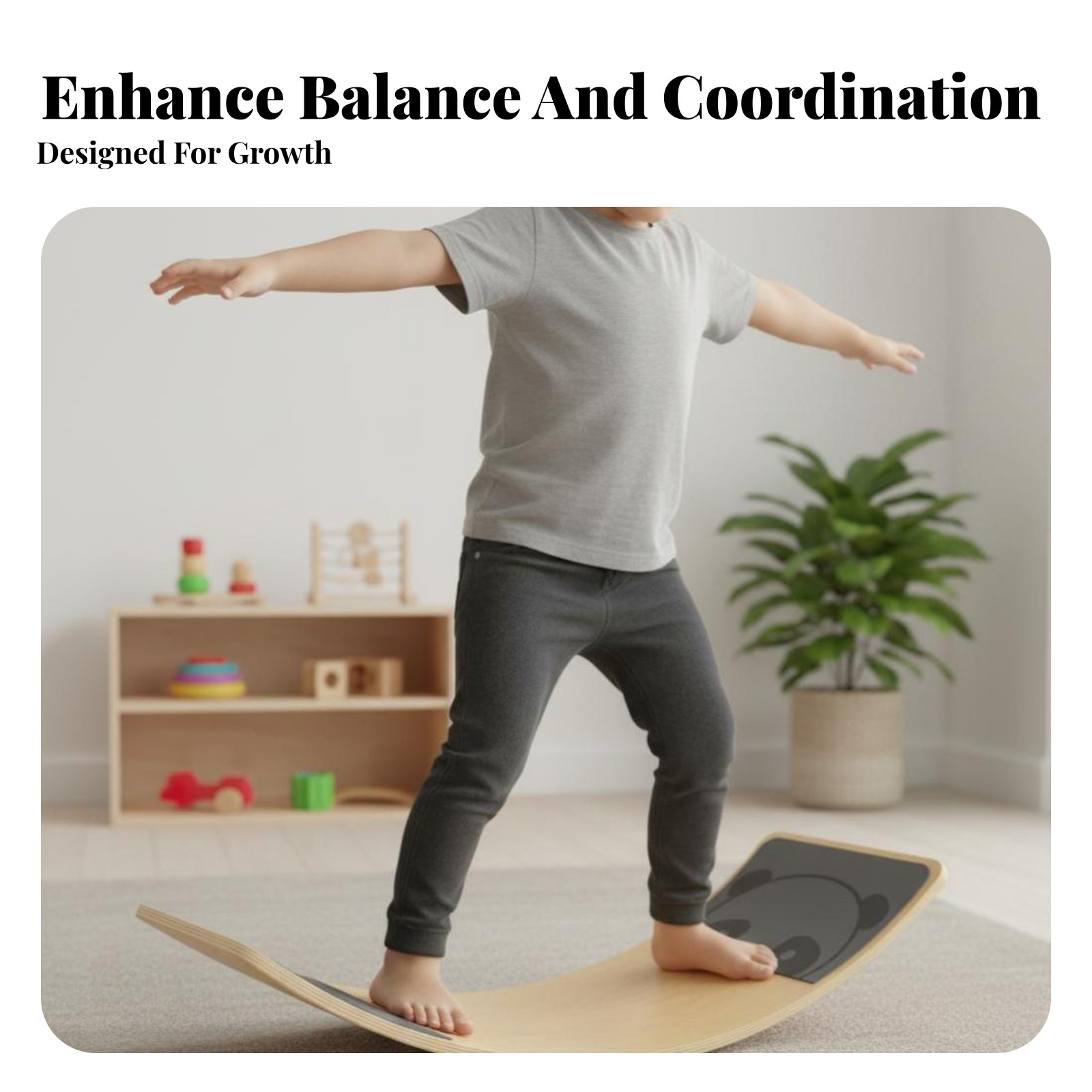 Curved Wooden Wobble Board Imp - Wobble Board Balance recensie en prijs