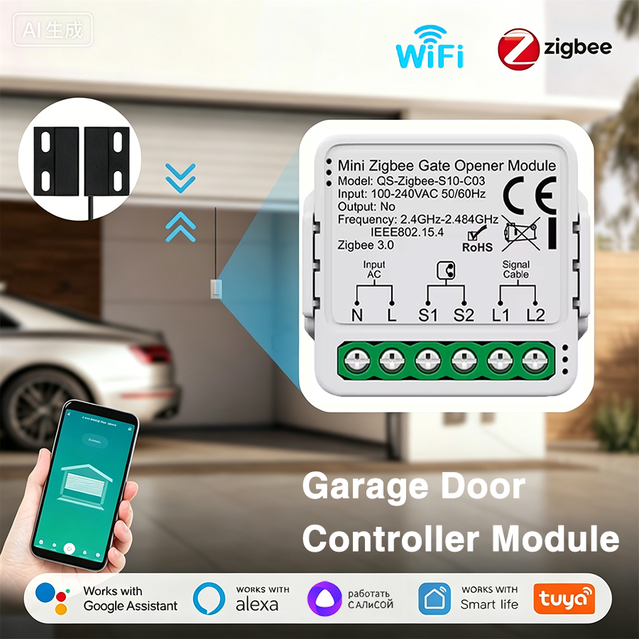 Tuya Smart WiFi or Zigbee Gara - Home Gym Garage recensie en prijs