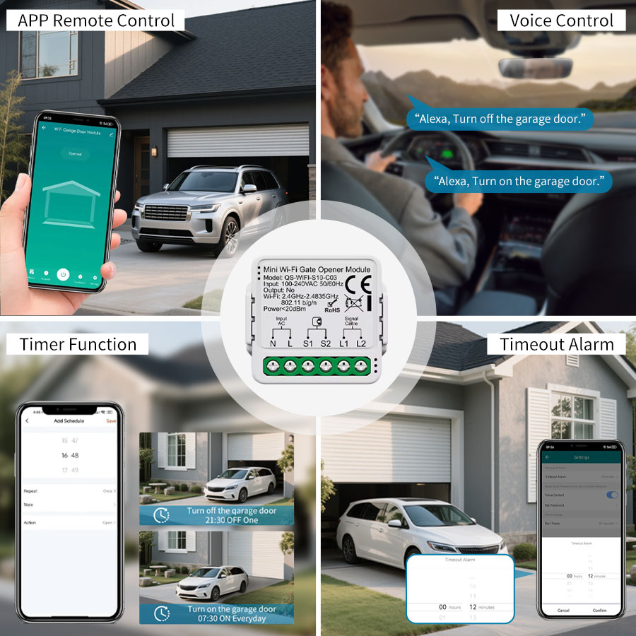 Tuya Smart WiFi or Zigbee Gara - Home Gym Garage recensie en prijs