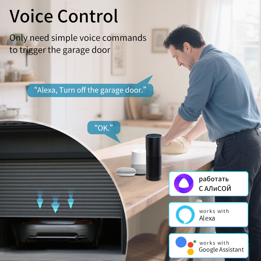 Tuya Smart WiFi or Zigbee Gara - Home Gym Garage recensie en prijs