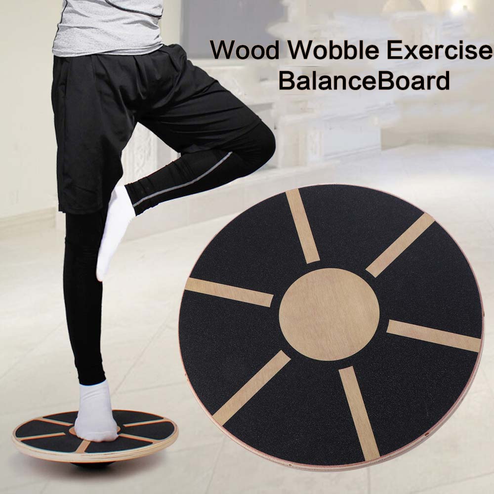 Wooden Round Balance Training  - Wobble Board Balance recensie en prijs