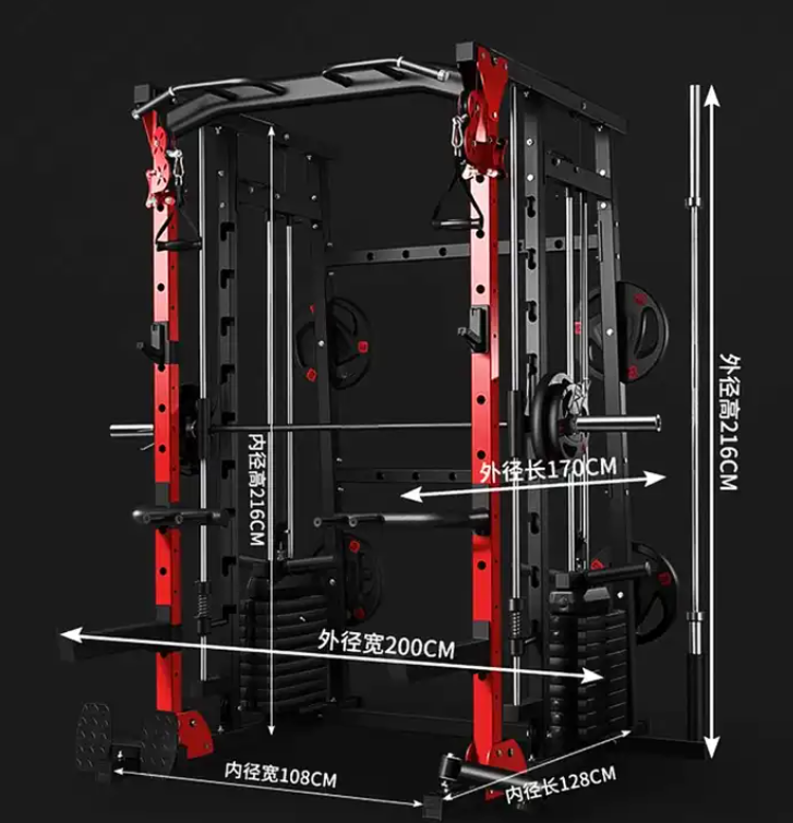 Heavy Duty All-in-One Smith Ma - Home Gym Multi Station recensie en prijs
