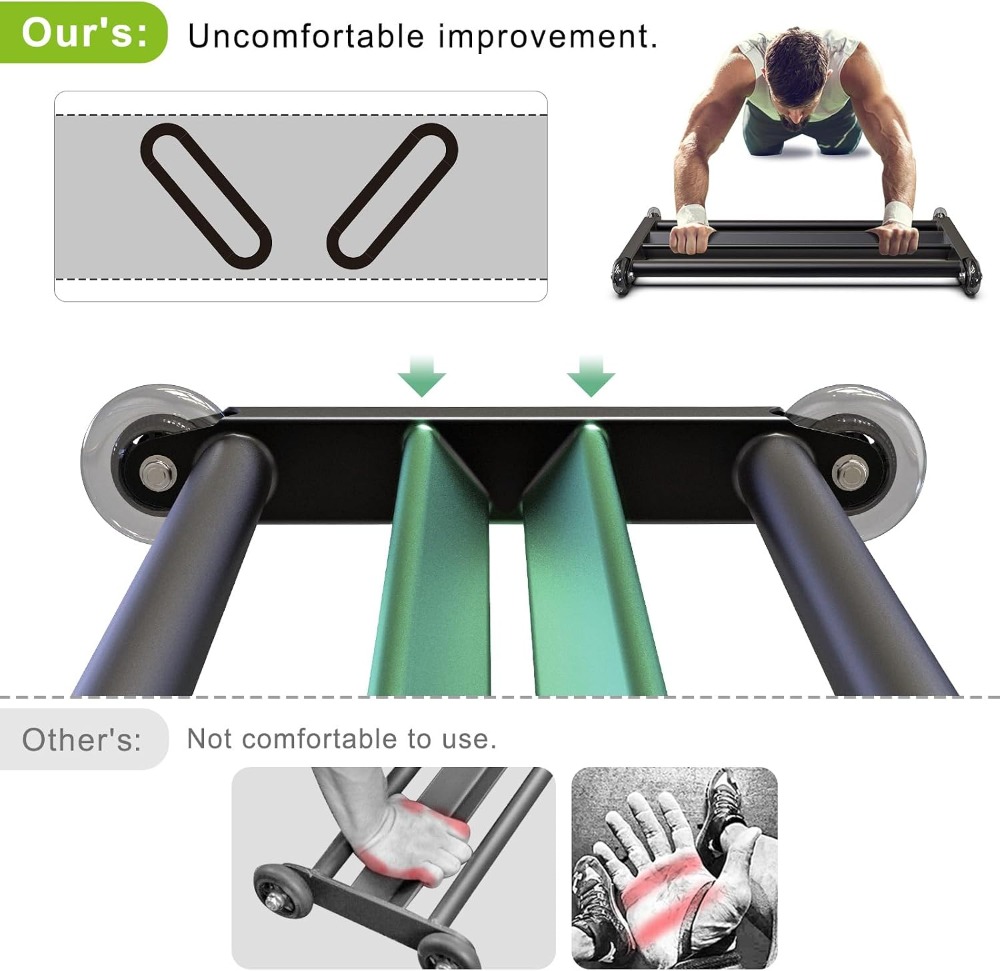 Glute Ham Glider Heavy Duty, E - Home Gym Hamstring Exercises recensie en prijs