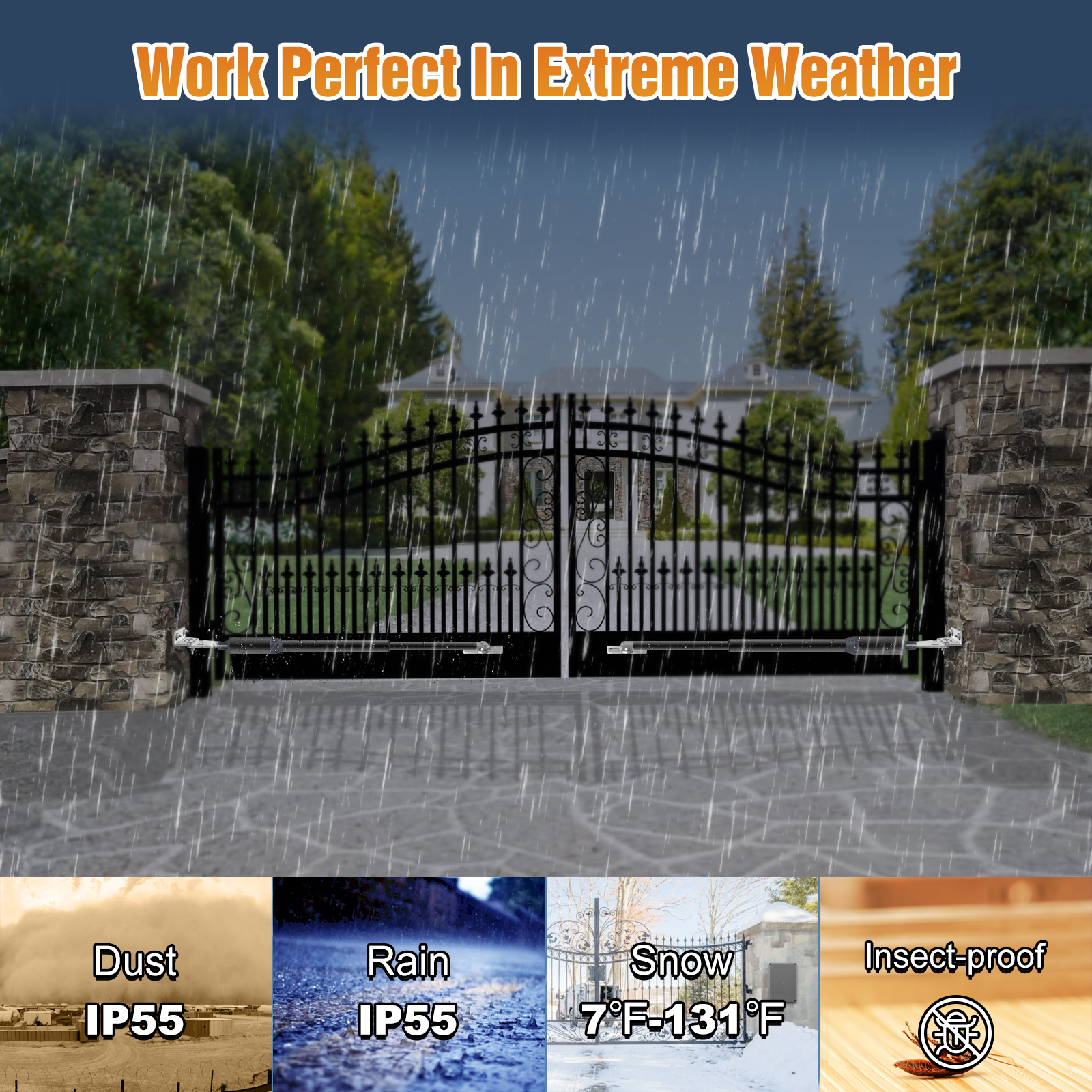Electric Swing Gate Opener Arm - Home Gym Garage recensie en prijs