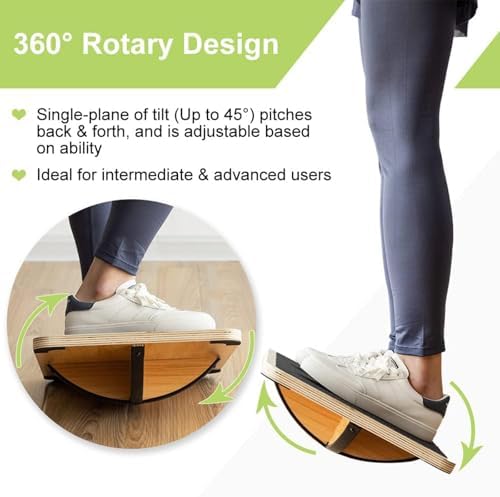 Professional Wooden Balance Bo - Wobble Board Balance recensie en prijs