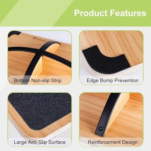 Professional Wooden Balance Bo - Wobble Board Balance recensie en prijs