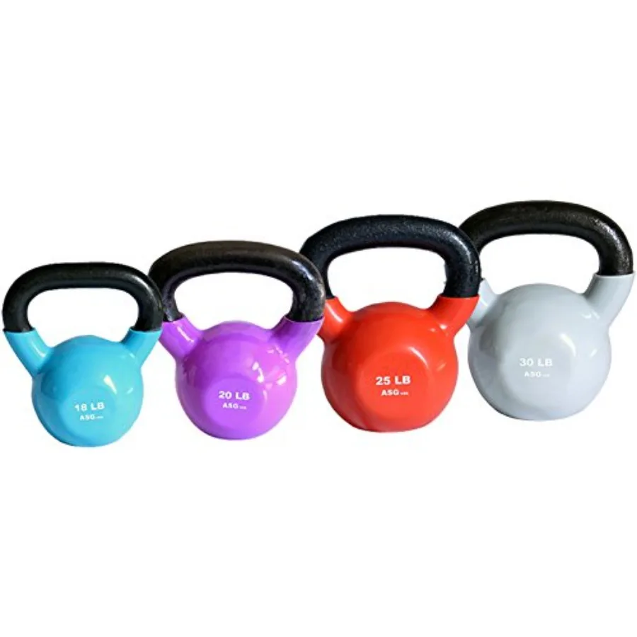 Home gym vinyl kettlebells set - Home Gym Set recensie en prijs
