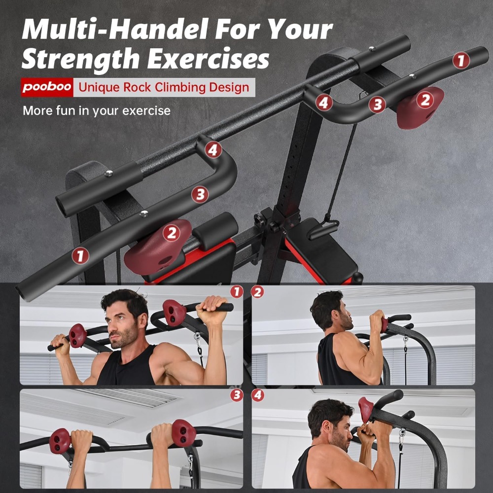 Power Tower Dip Station Pull U - Home Gym Multi Station recensie en prijs