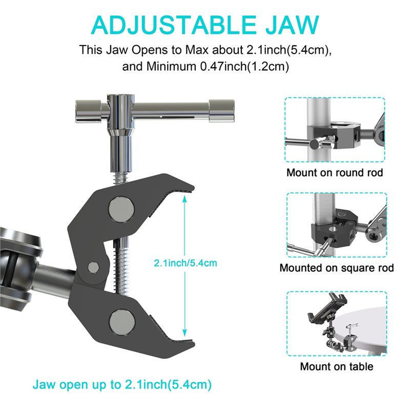 ABSK-Adjustable Phone Stand Fo - Home Gym Video recensie en prijs