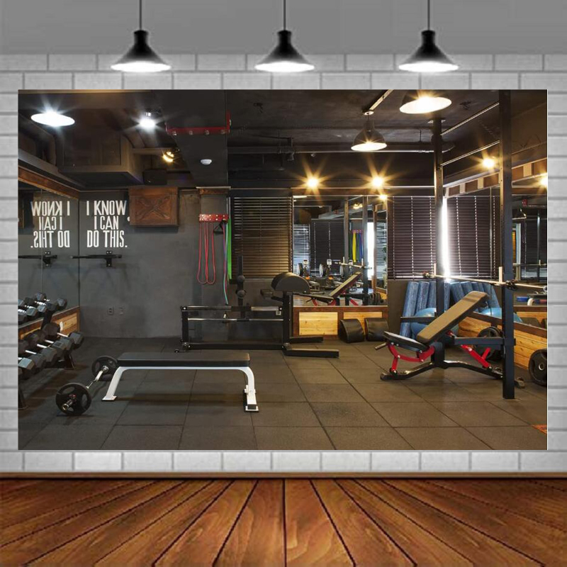 Gym Photography Backdrop Fitne - Home Gym Video recensie en prijs