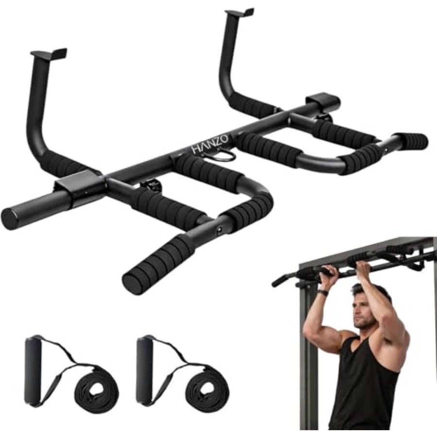 Doorway Pull Up Bar Set with S - Home Gym Set recensie en prijs