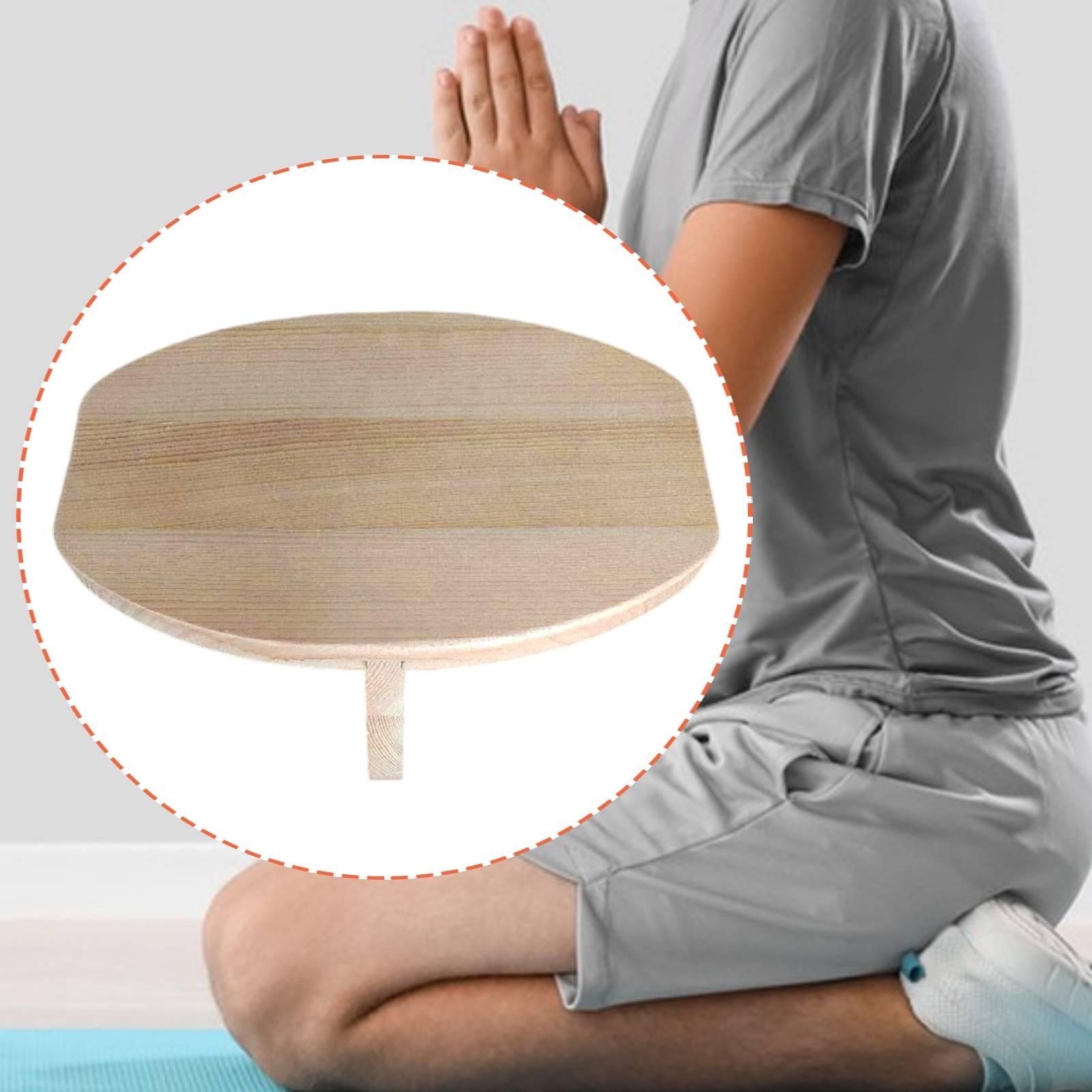 Meditation Bench Wooden, Sturd - Home Gym Yoga Studio recensie en prijs