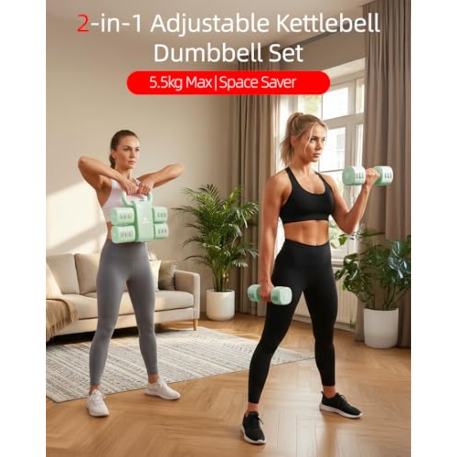 Home gym dumbbell set: 4-in-1  - Home Gym Set recensie en prijs
