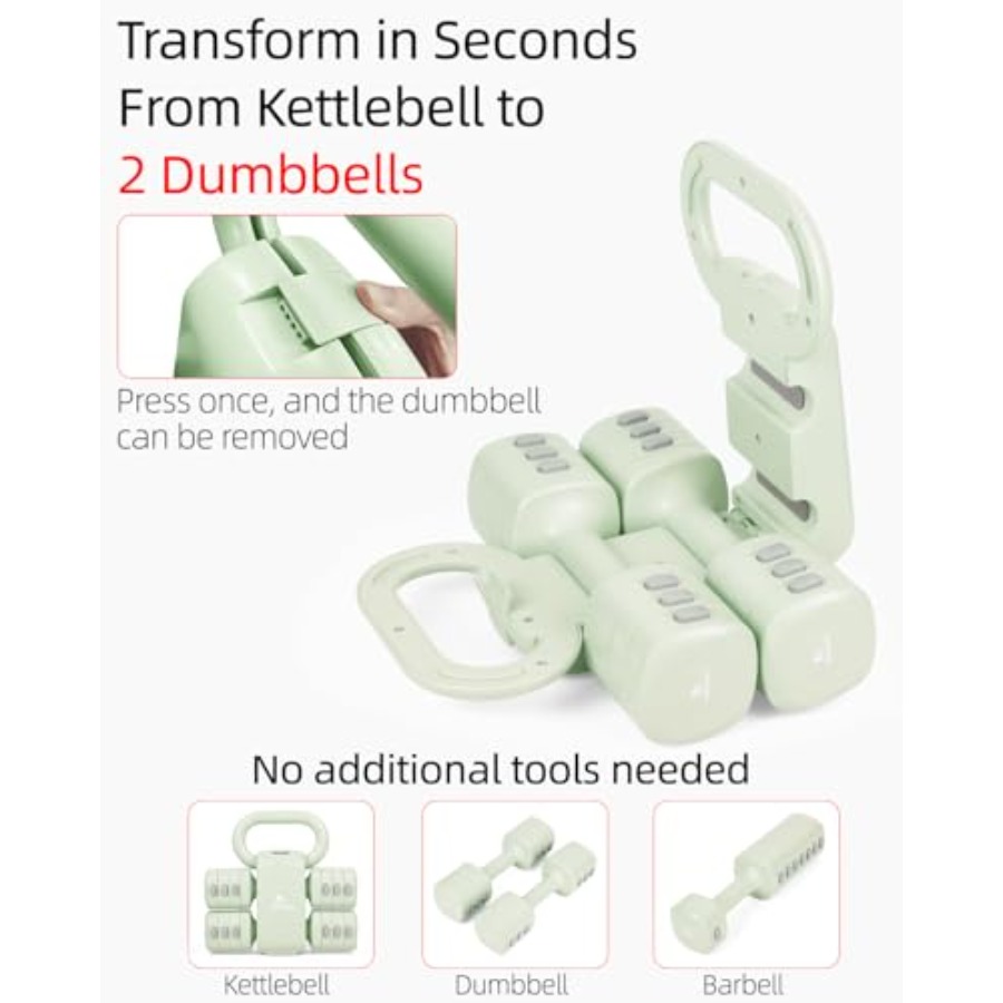 Home gym dumbbell set: 4-in-1  - Home Gym Set recensie en prijs