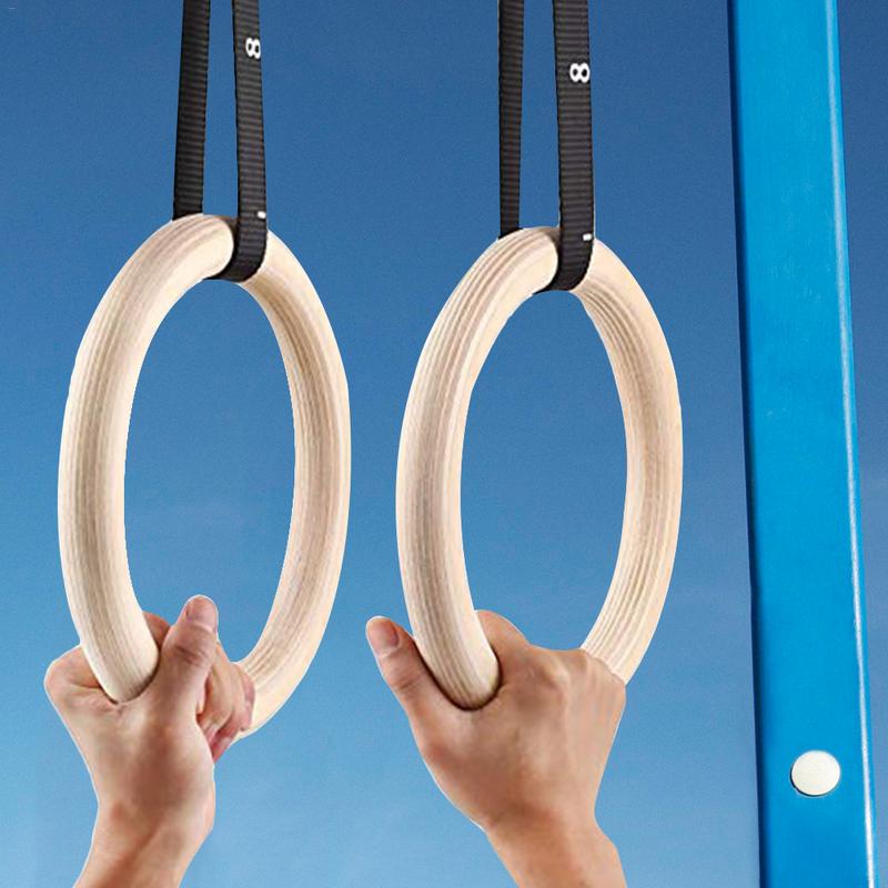 1 Piece Birch Wood Gymnastic R - Gymnastic Rings Wooden recensie en prijs
