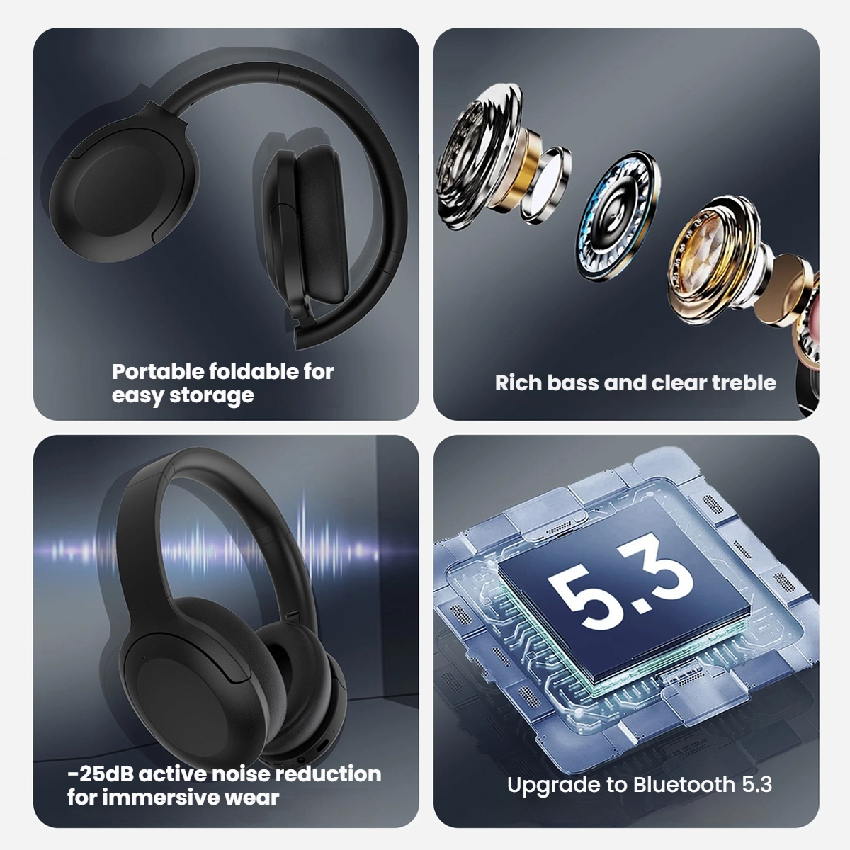 Noise Cancelling Headphones Wi - Home Gym Video recensie en prijs