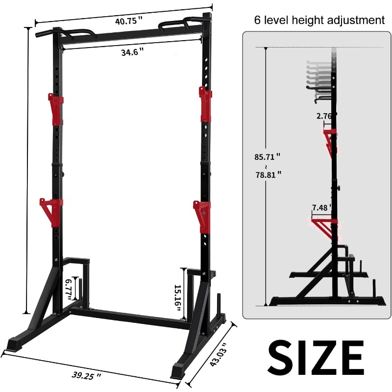 CANPA Multifunction Power Rack - Home Gym Gym Equipment recensie en prijs