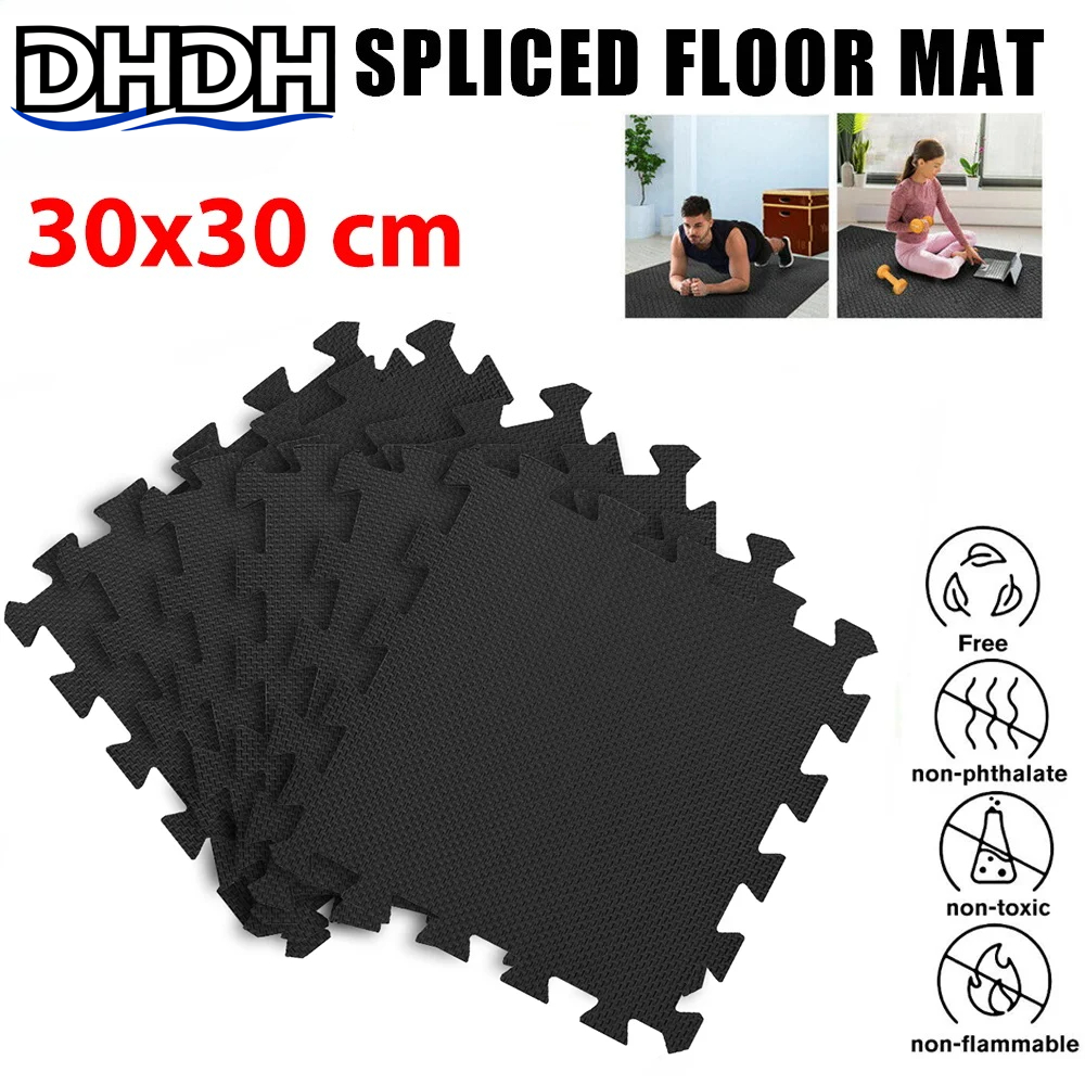 8/16 Pcs Gym Mat Cross-pattern - Home Gym Garage recensie en prijs